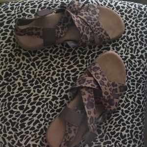 Leopard print Airwalk Sandals